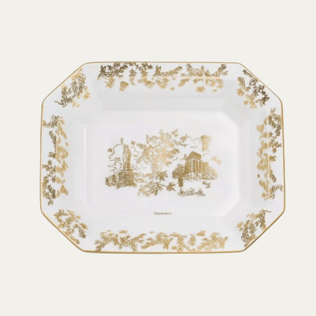 Only on Fifth gallery image for Tiffany & Co. Toile Vide Poche in Bone China