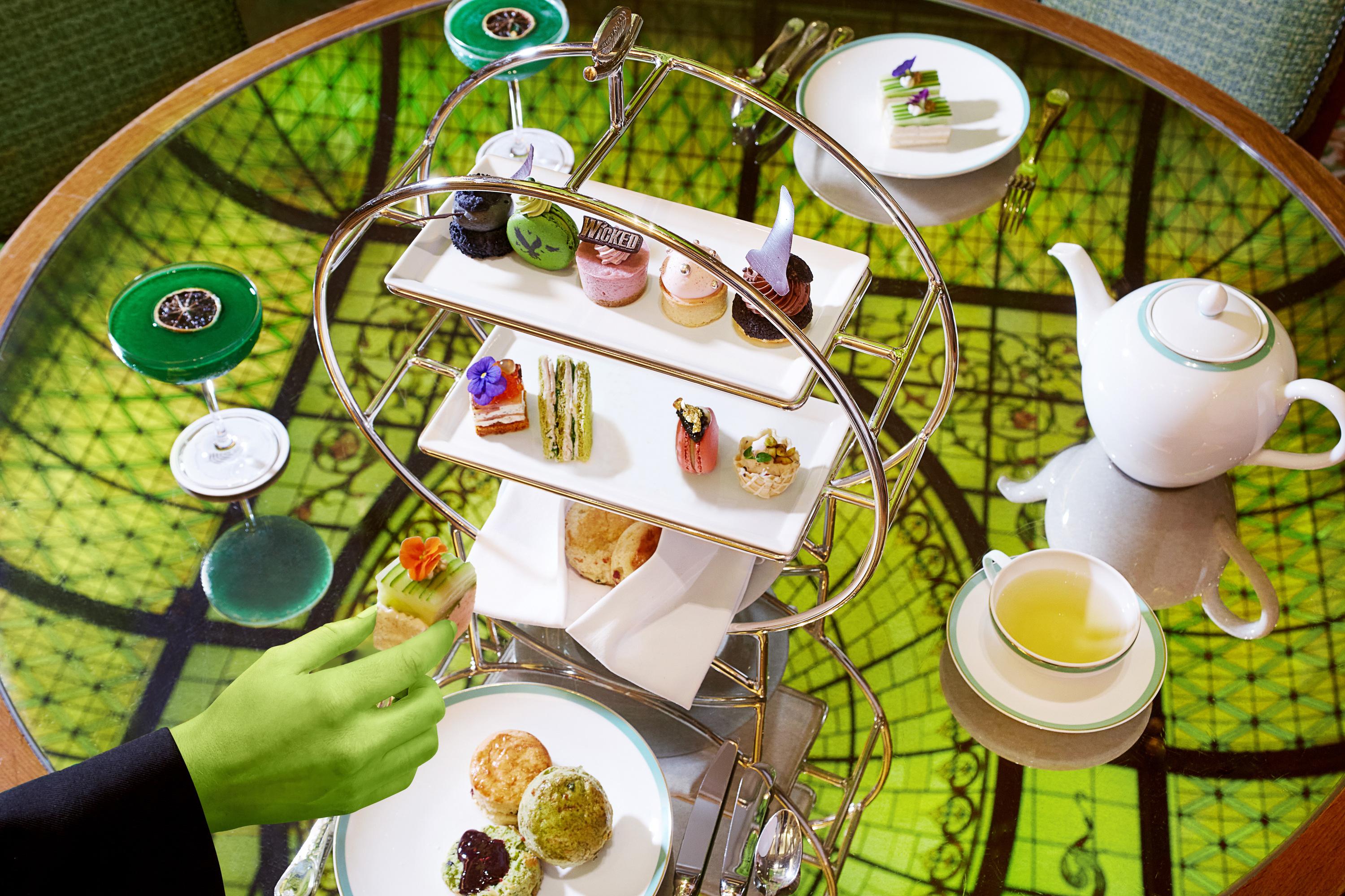 September On Fifth gallery image for The Palm Court’s Wicked Defying Gravi-Tea